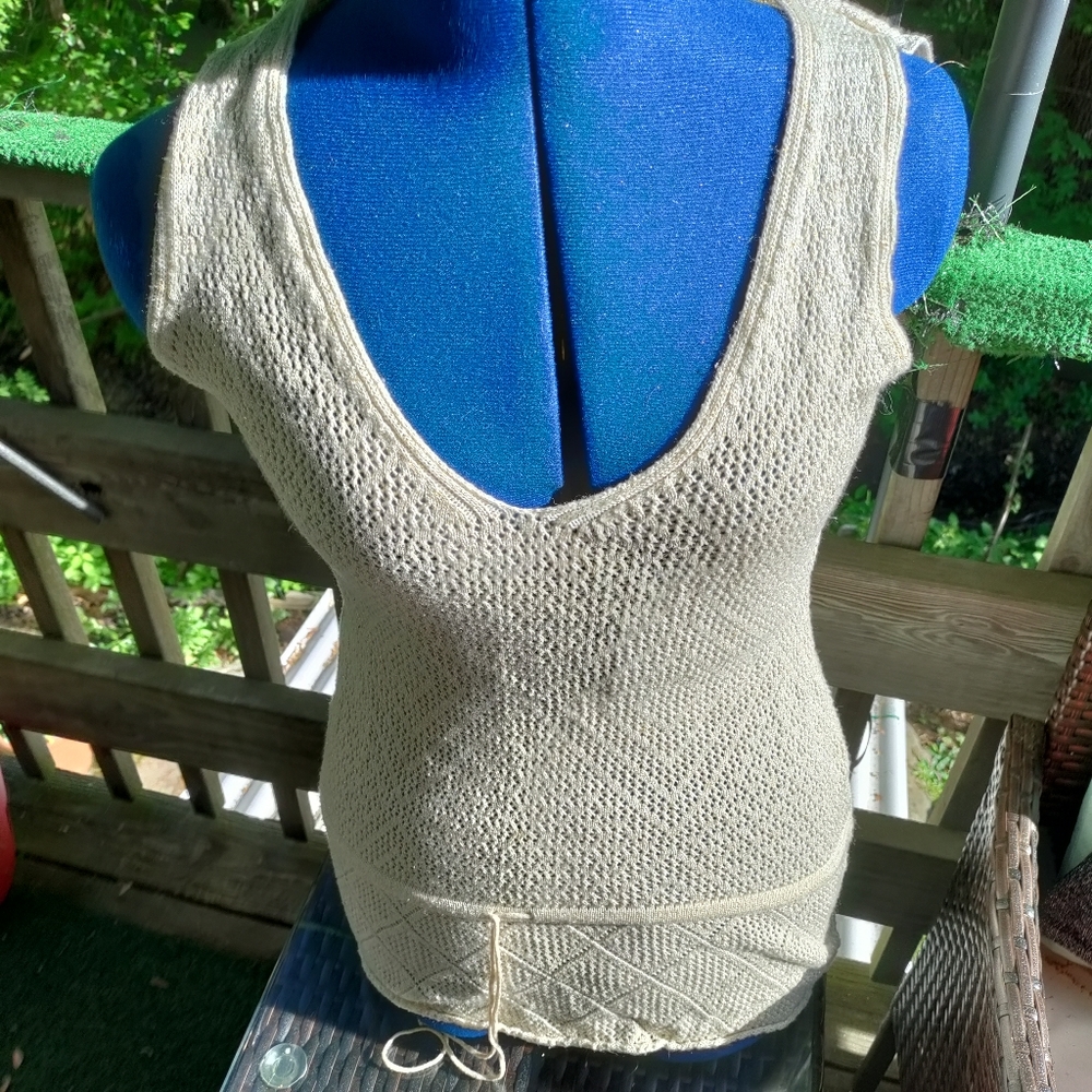 Gold Sweater Tunic